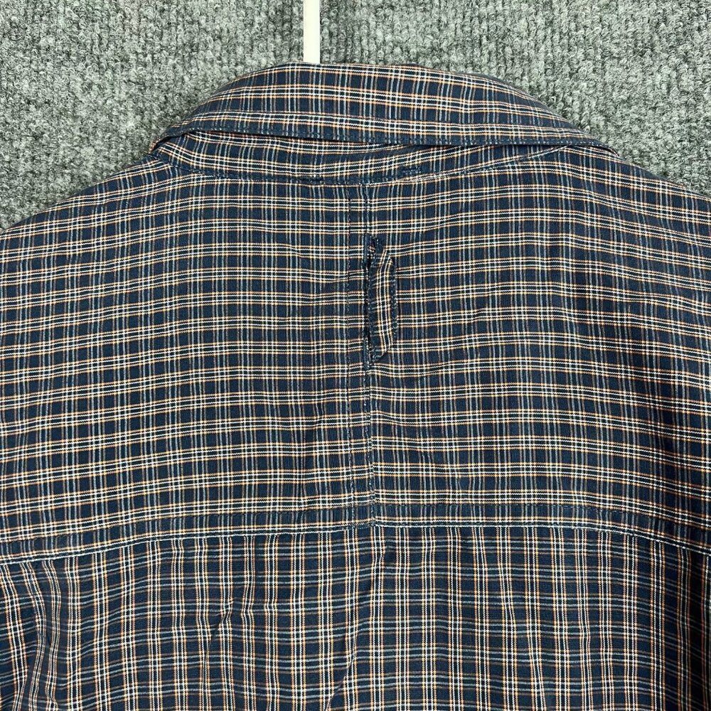 North‎ Face Mens Plaid Short Sleeve Button Down Shirt Size L - Picture 5 of 9